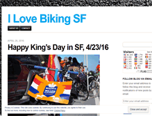 Tablet Screenshot of ilovebikingsf.com